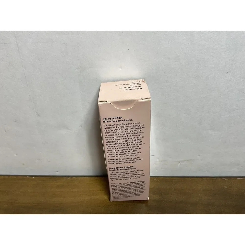 Mary Kay TimeWise Night Solution 1 fl oz Dry to Oily Skin 026919 New in Box - Picture 4 of 9